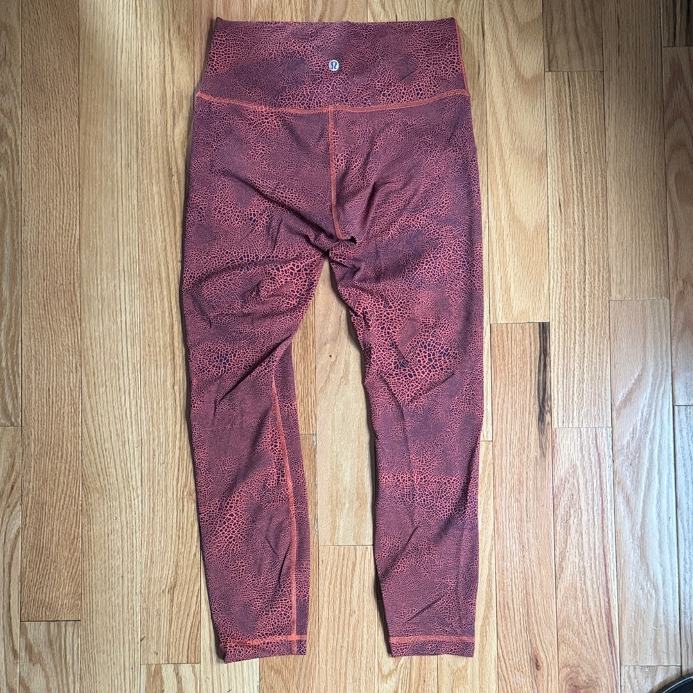 Lululemon Athletica Rust Leggings